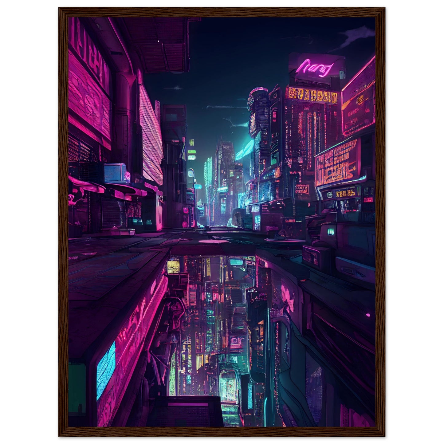 Cyberpunk city