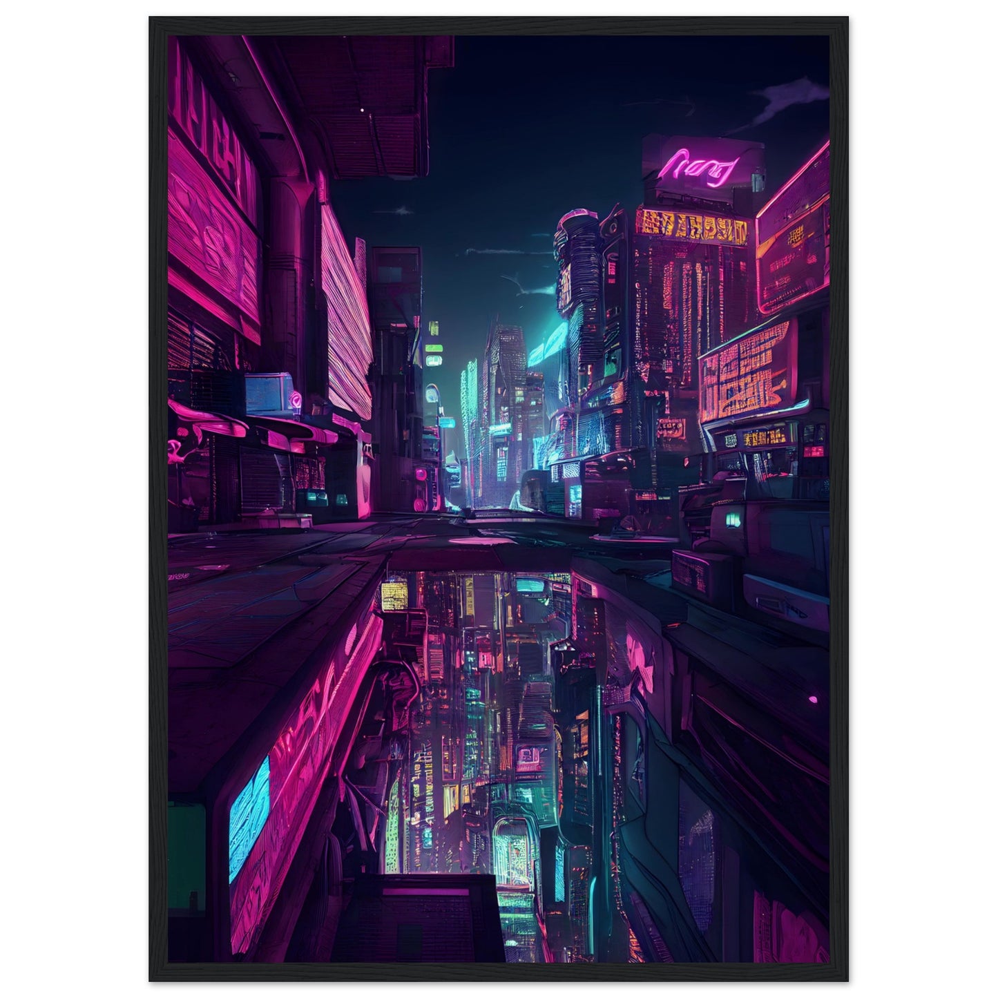 Cyberpunk city