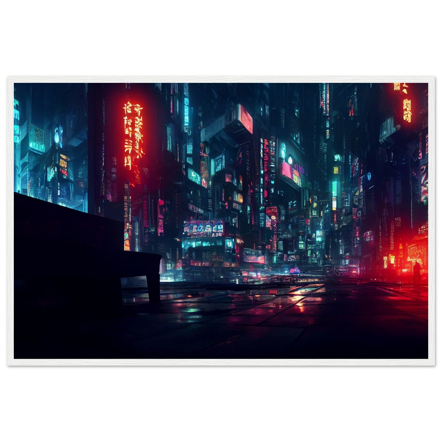 Cyberpunk city