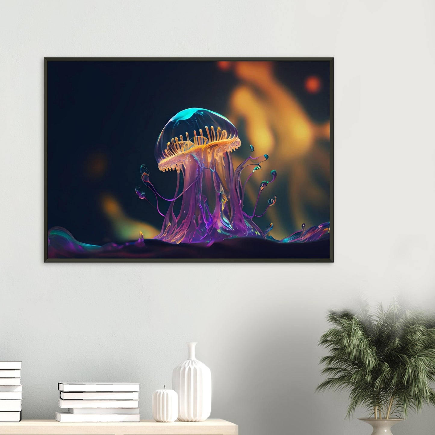 Colorful jellyfish