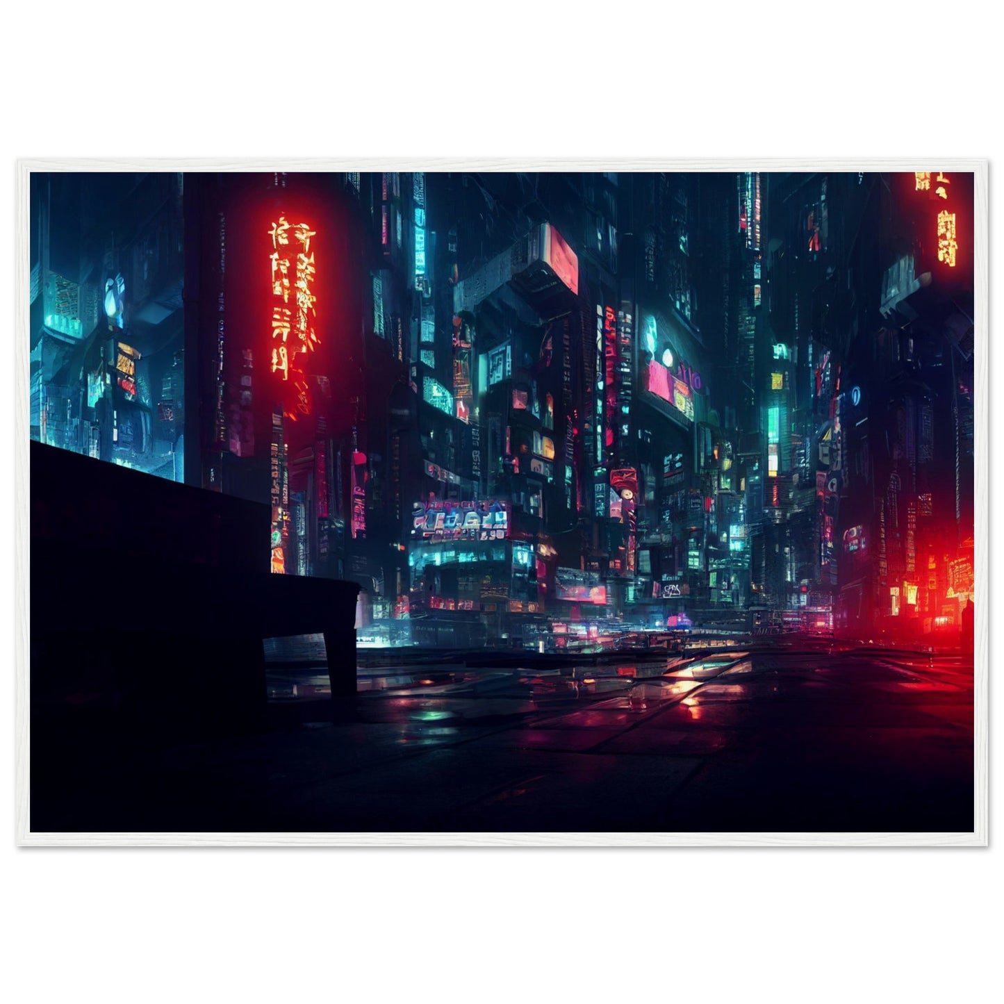 Cyberpunk city