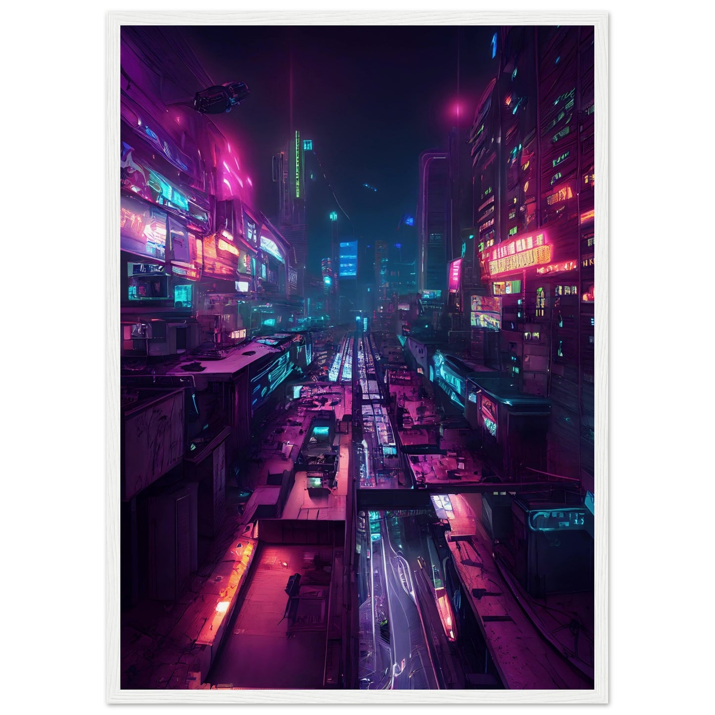 Cyberpunk city