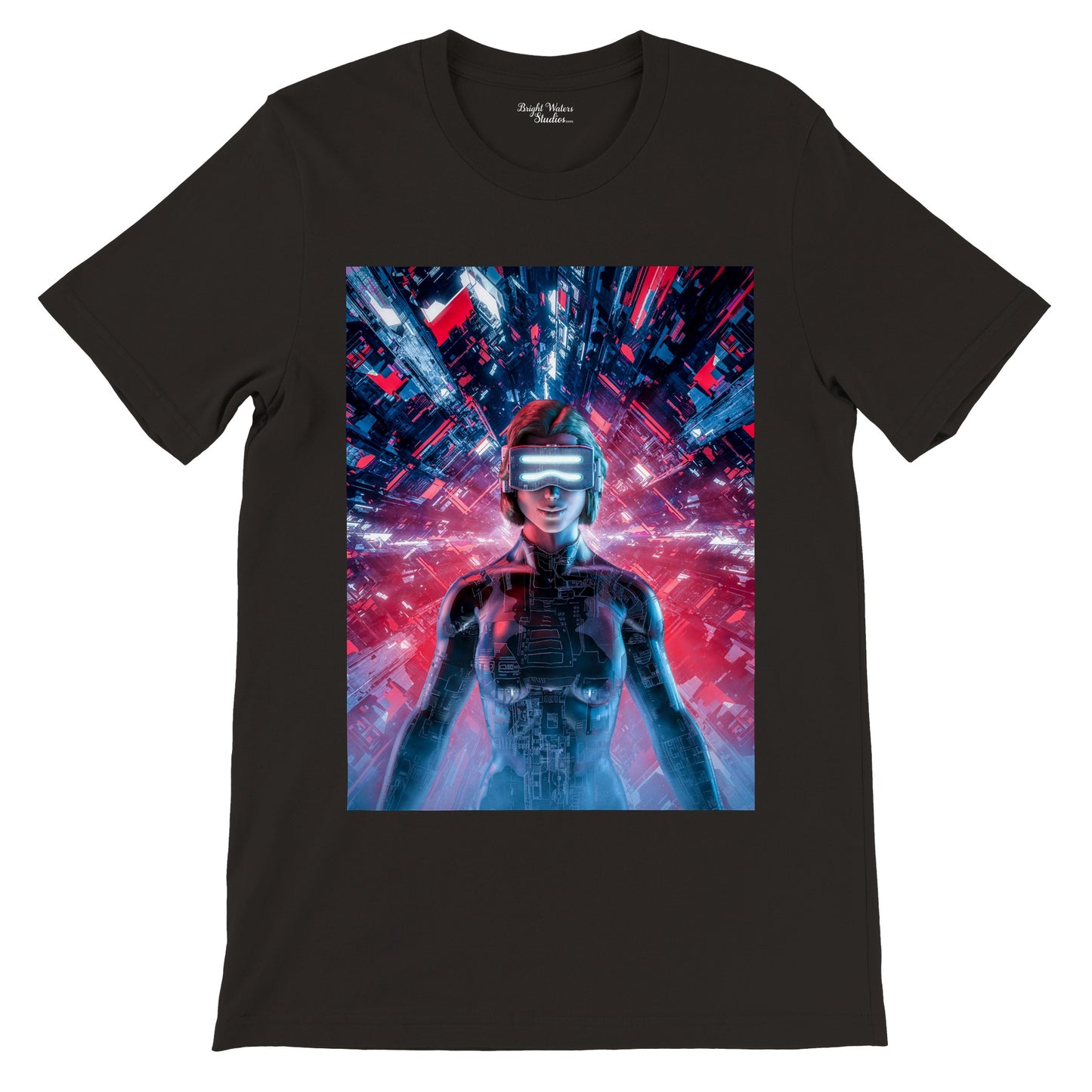 Cyberpunk woman T-shirt