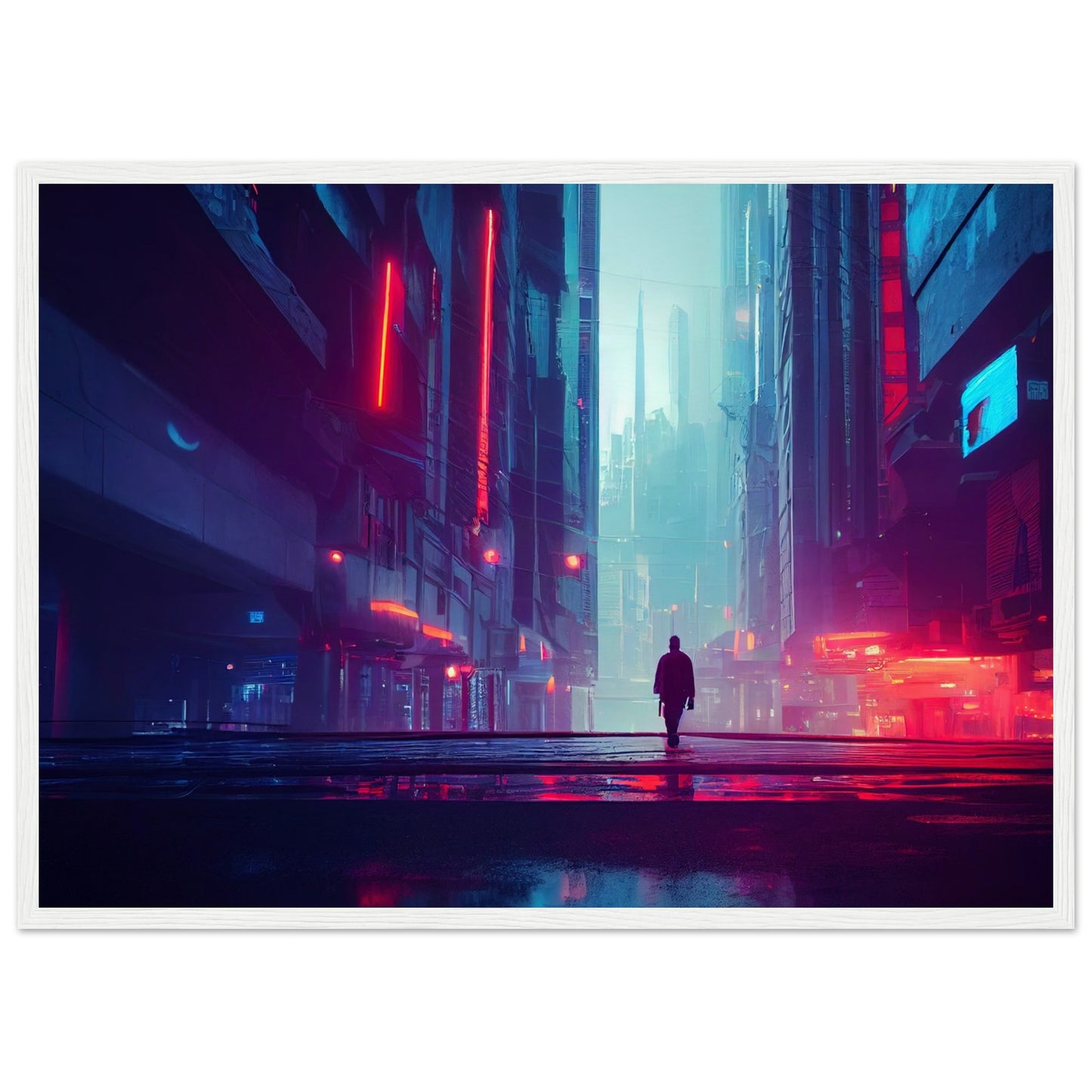 Cyberpunk city