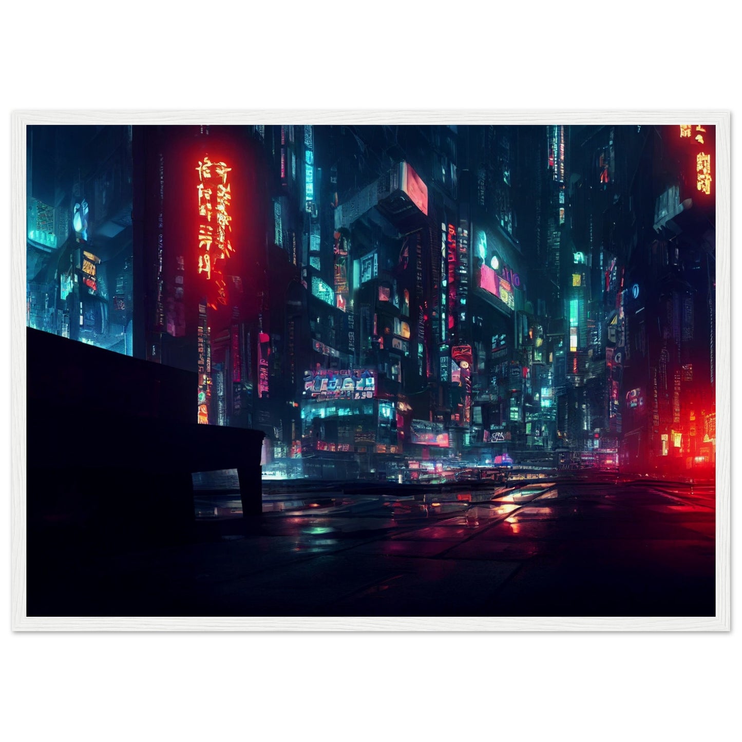 Cyberpunk city