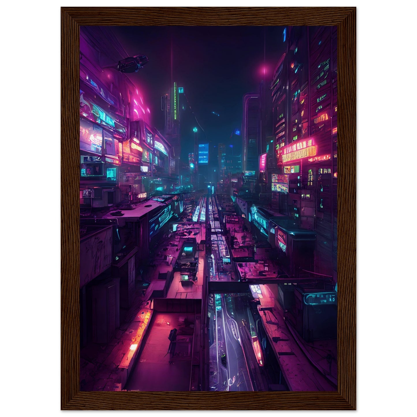 Cyberpunk city