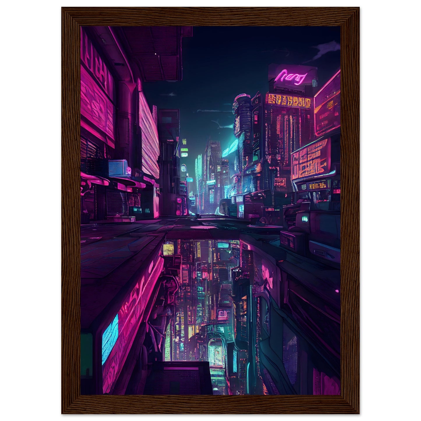 Cyberpunk city