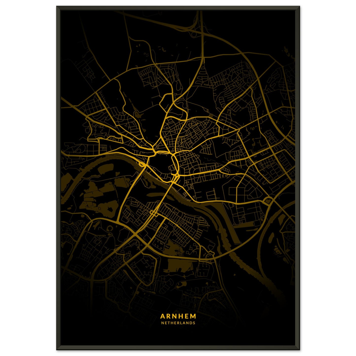 Arnhem map