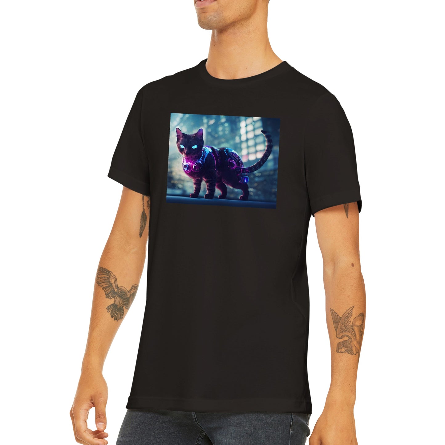 Cyberpunk Cat T-shirt