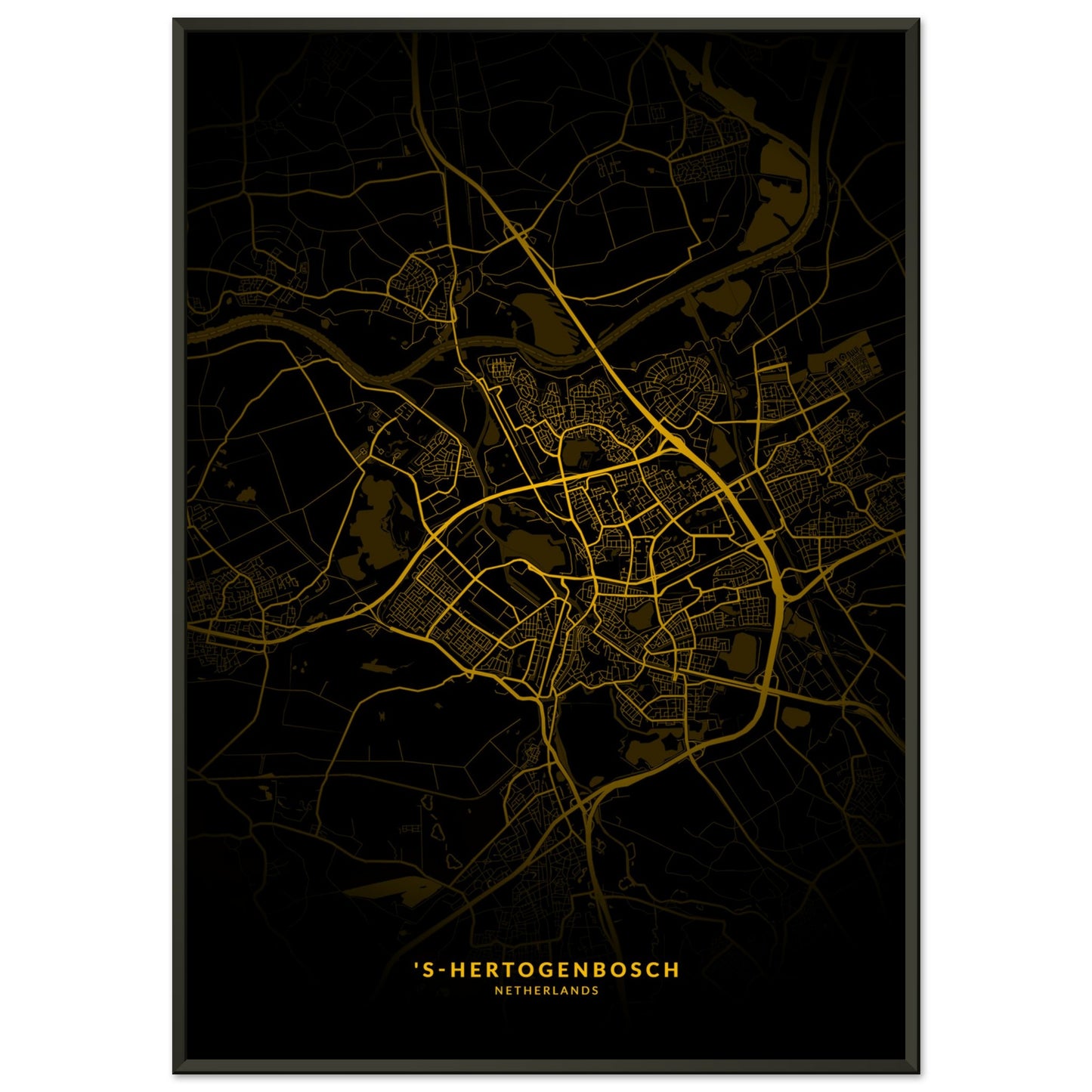 Den Bosch ('s-Hertogenbosch) map