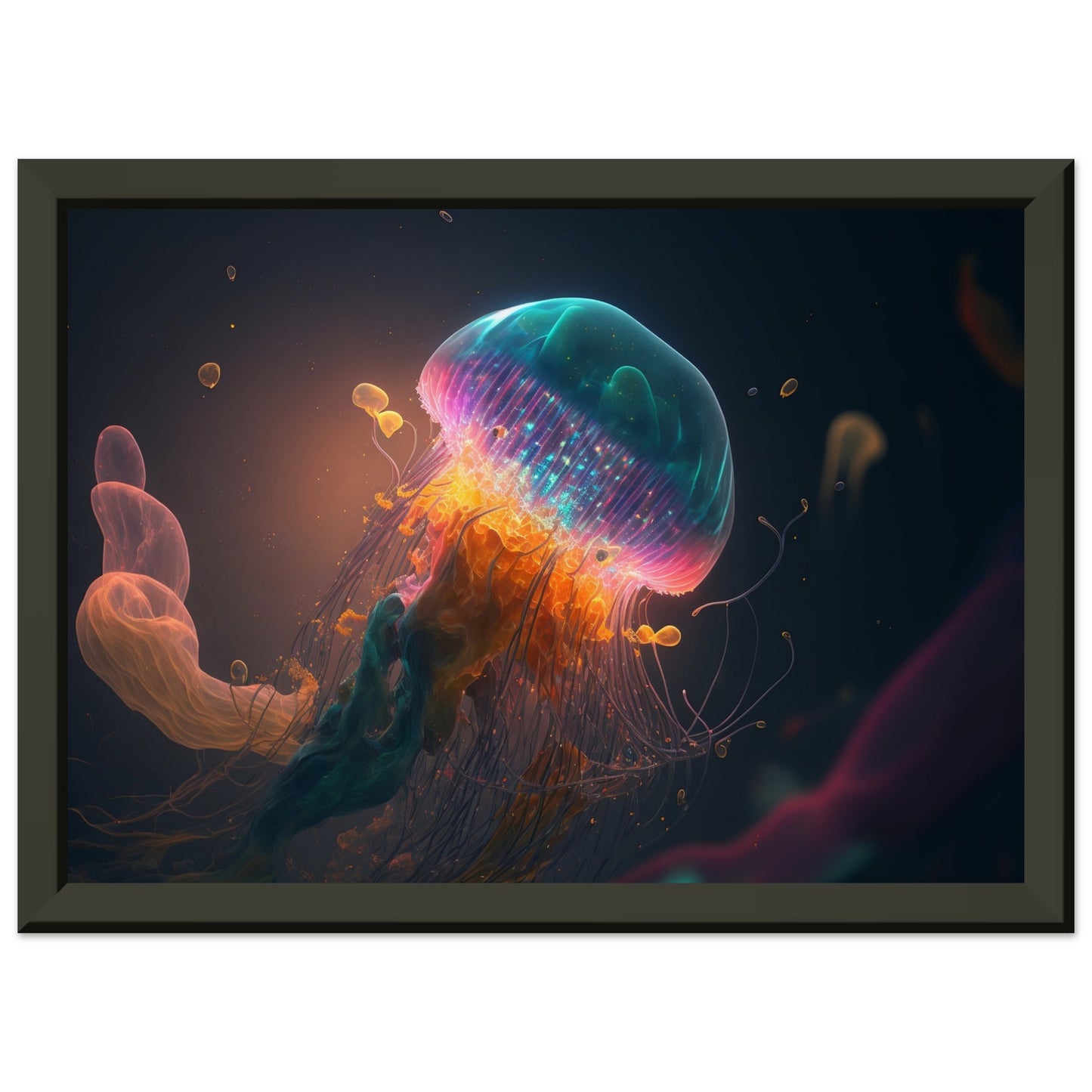 Colorful jellyfish