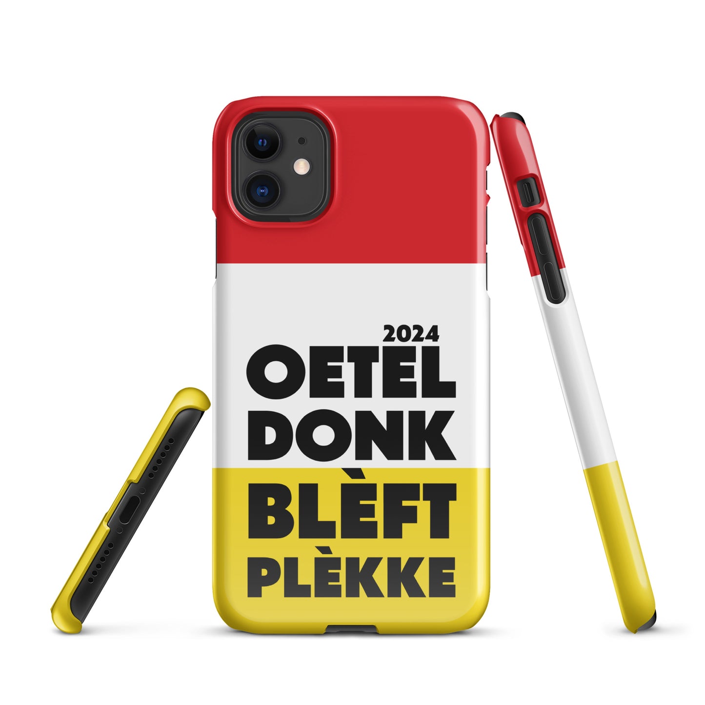 Oeteldonk Blèft Plèkke 2024 Snap-hoesje voor iPhone®