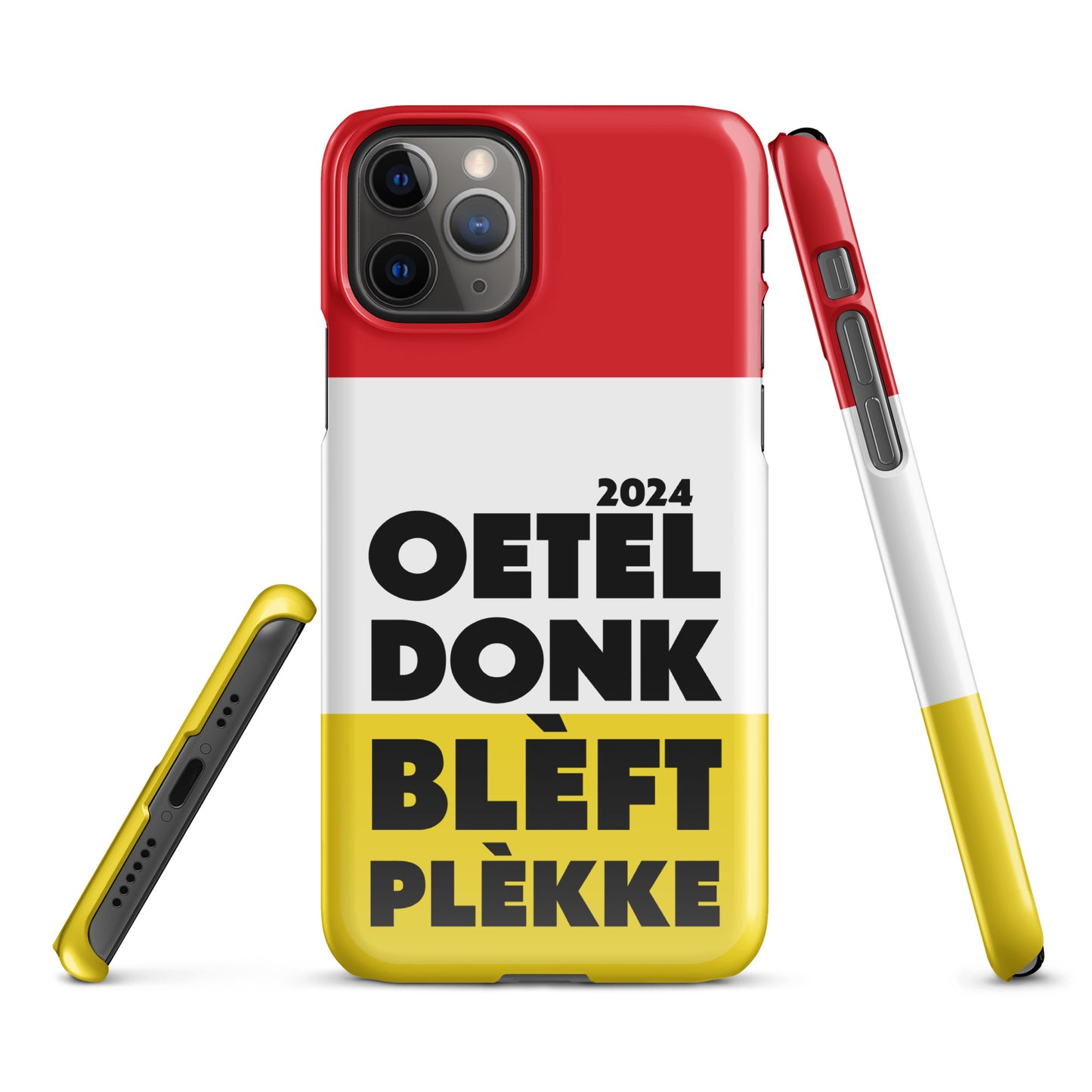 Oeteldonk Blèft Plèkke 2024 Snap-hoesje voor iPhone®