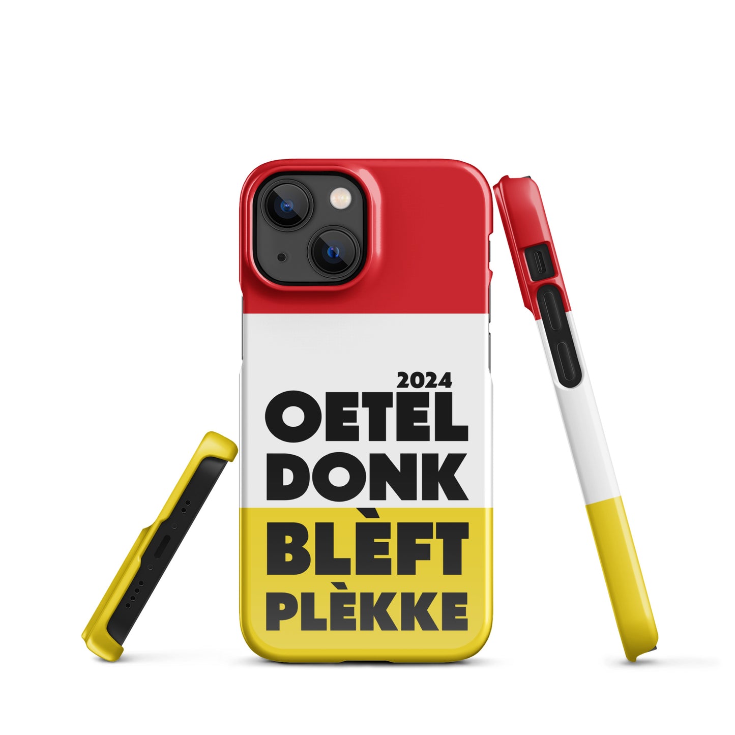 Oeteldonk Blèft Plèkke 2024 Snap-hoesje voor iPhone®