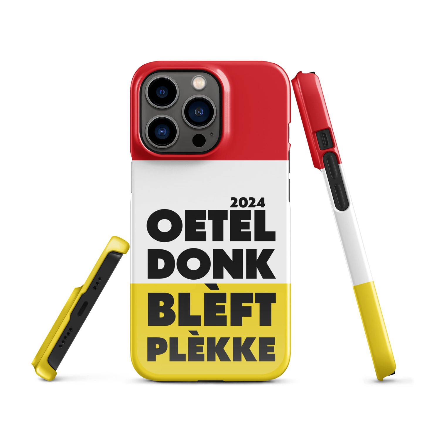 Oeteldonk Blèft Plèkke 2024 Snap-hoesje voor iPhone®