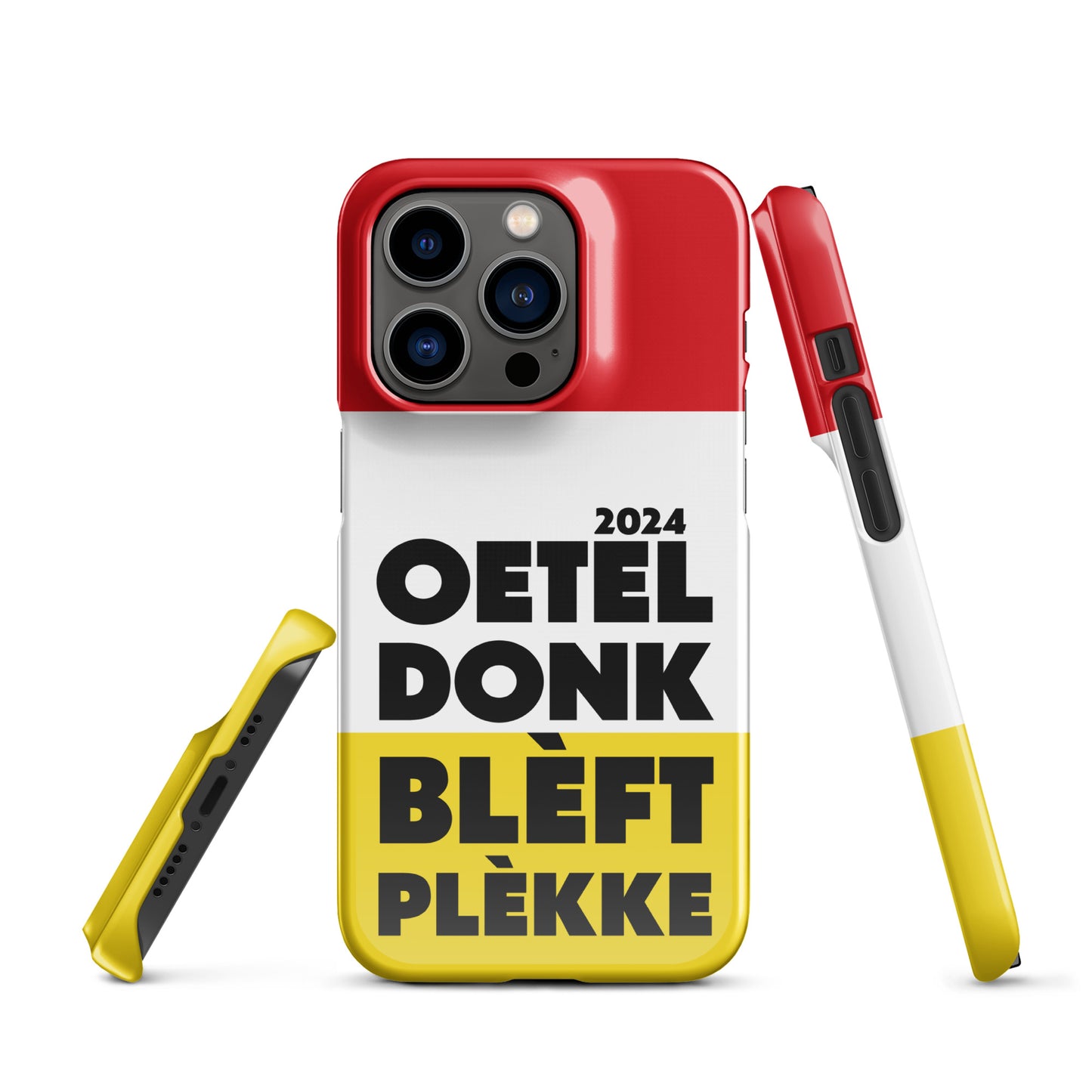 Oeteldonk Blèft Plèkke 2024 Snap-hoesje voor iPhone®