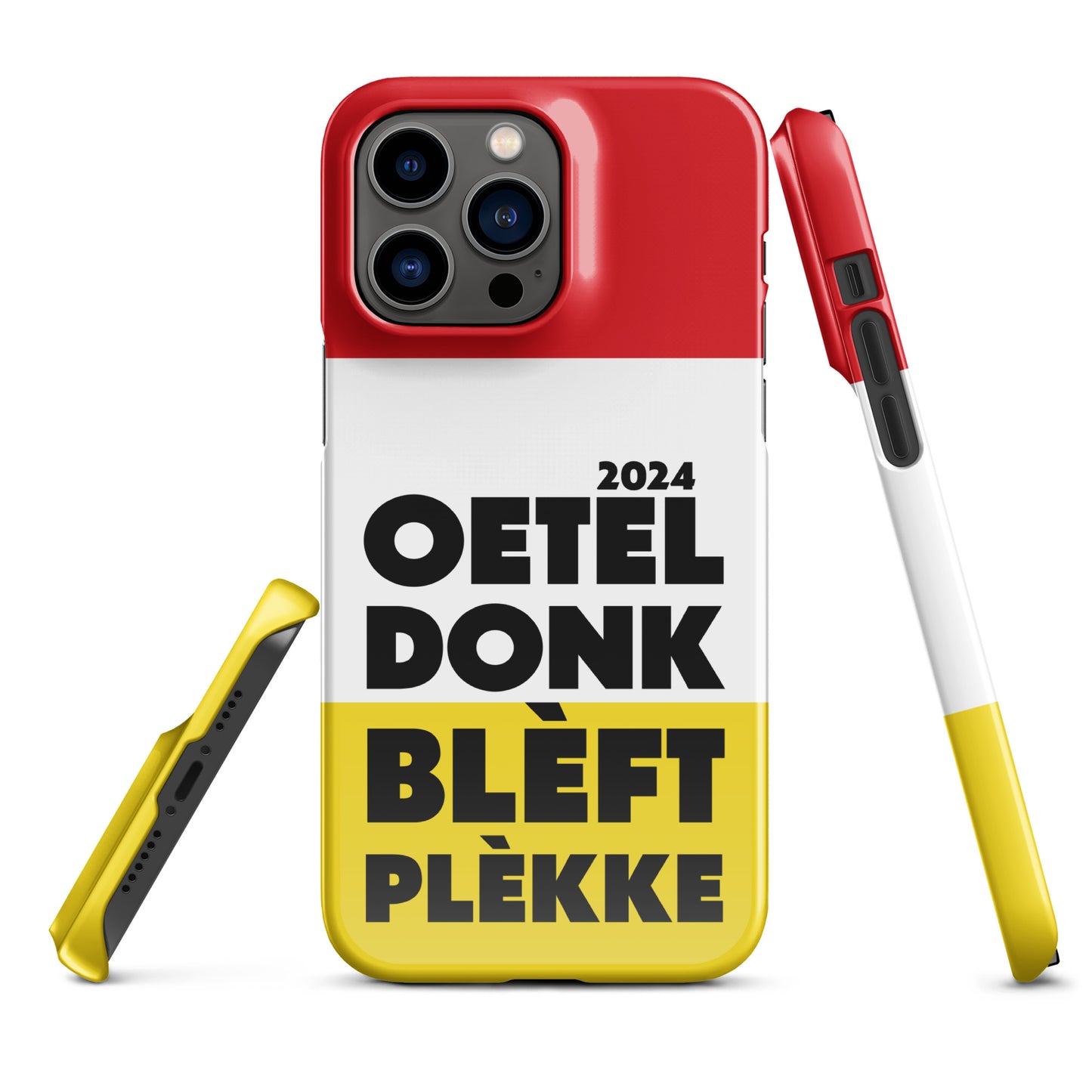 Oeteldonk Blèft Plèkke 2024 Snap-hoesje voor iPhone®