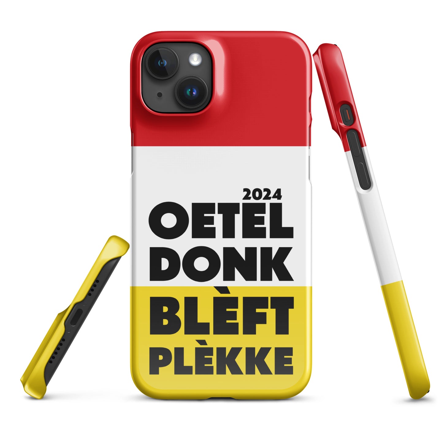 Oeteldonk Blèft Plèkke 2024 Snap-hoesje voor iPhone®