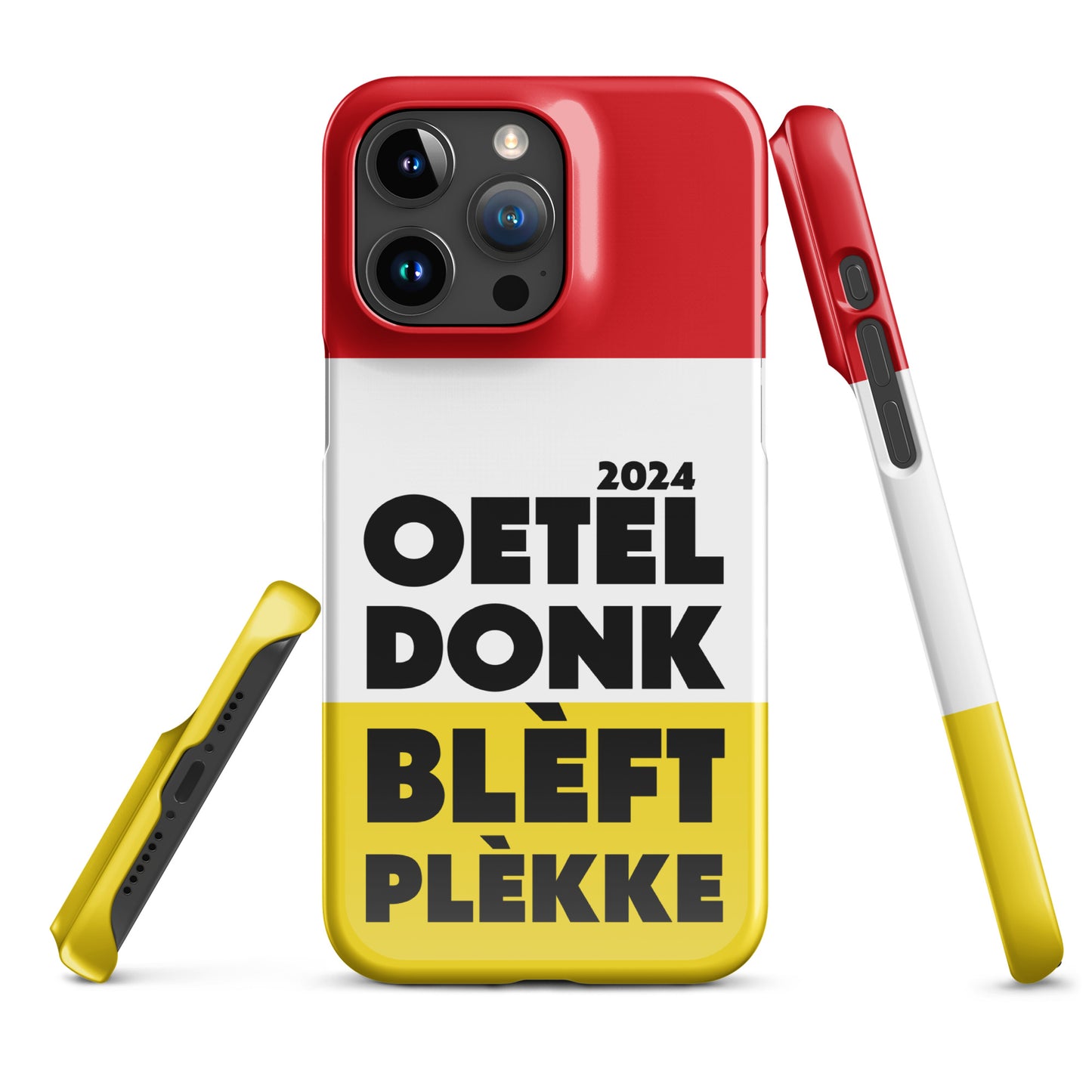 Oeteldonk Blèft Plèkke 2024 Snap-hoesje voor iPhone®