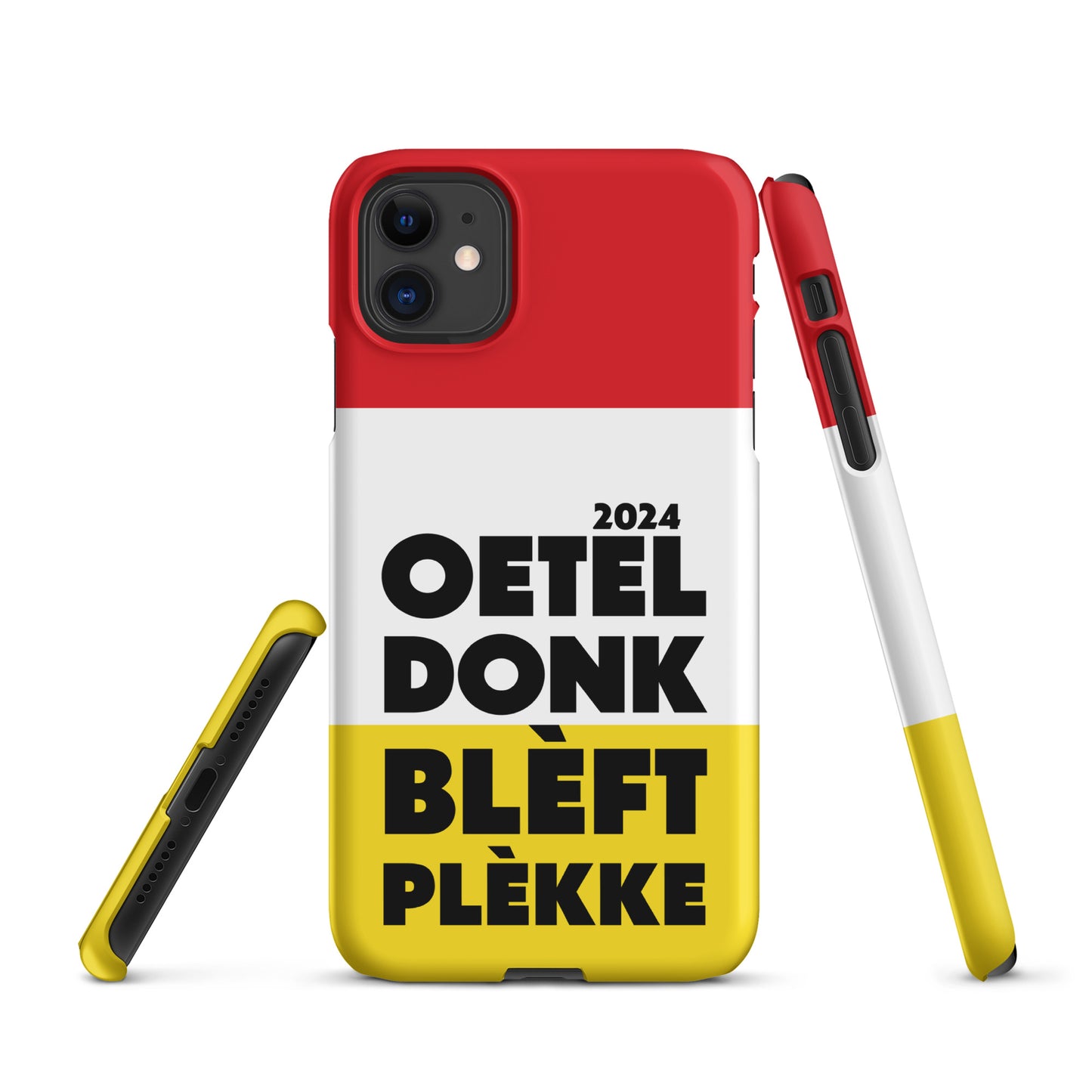 Oeteldonk Blèft Plèkke 2024 Snap-hoesje voor iPhone®