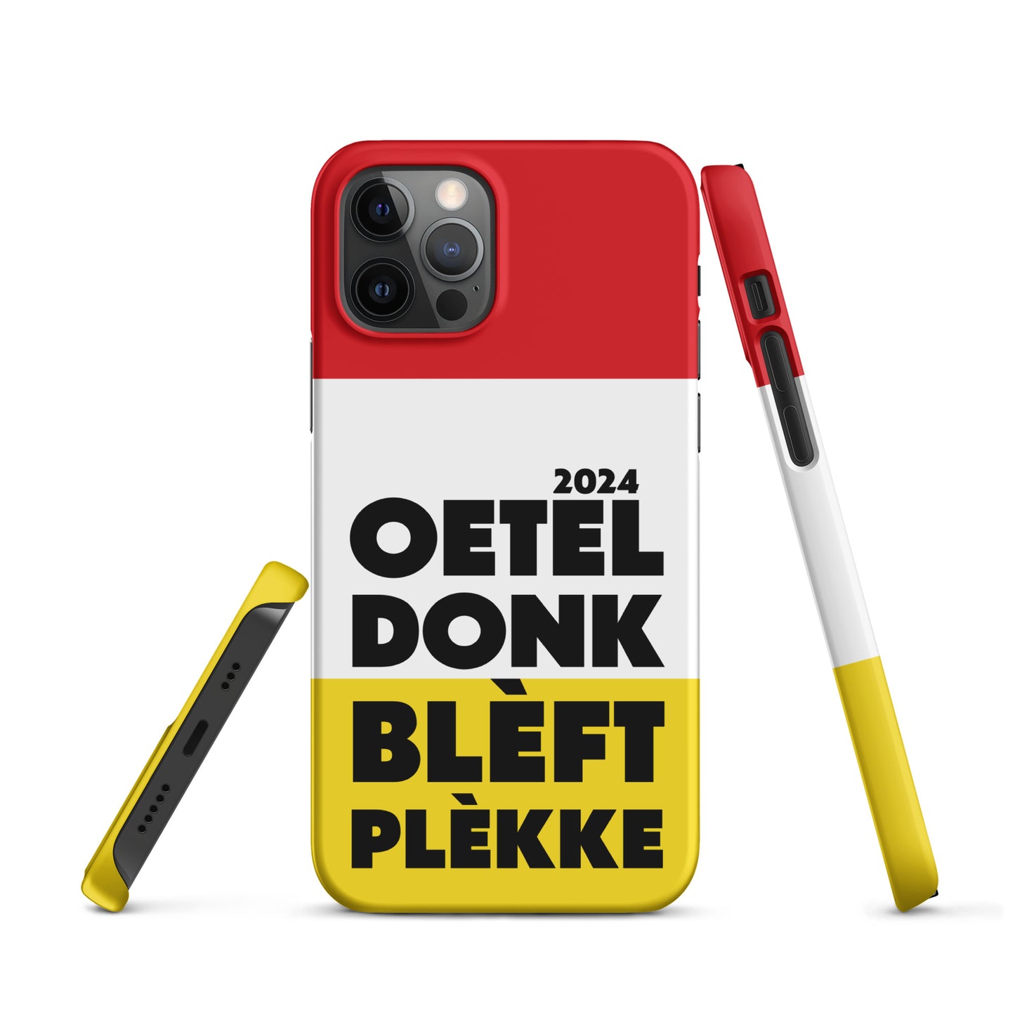 Oeteldonk Blèft Plèkke 2024 Snap-hoesje voor iPhone®