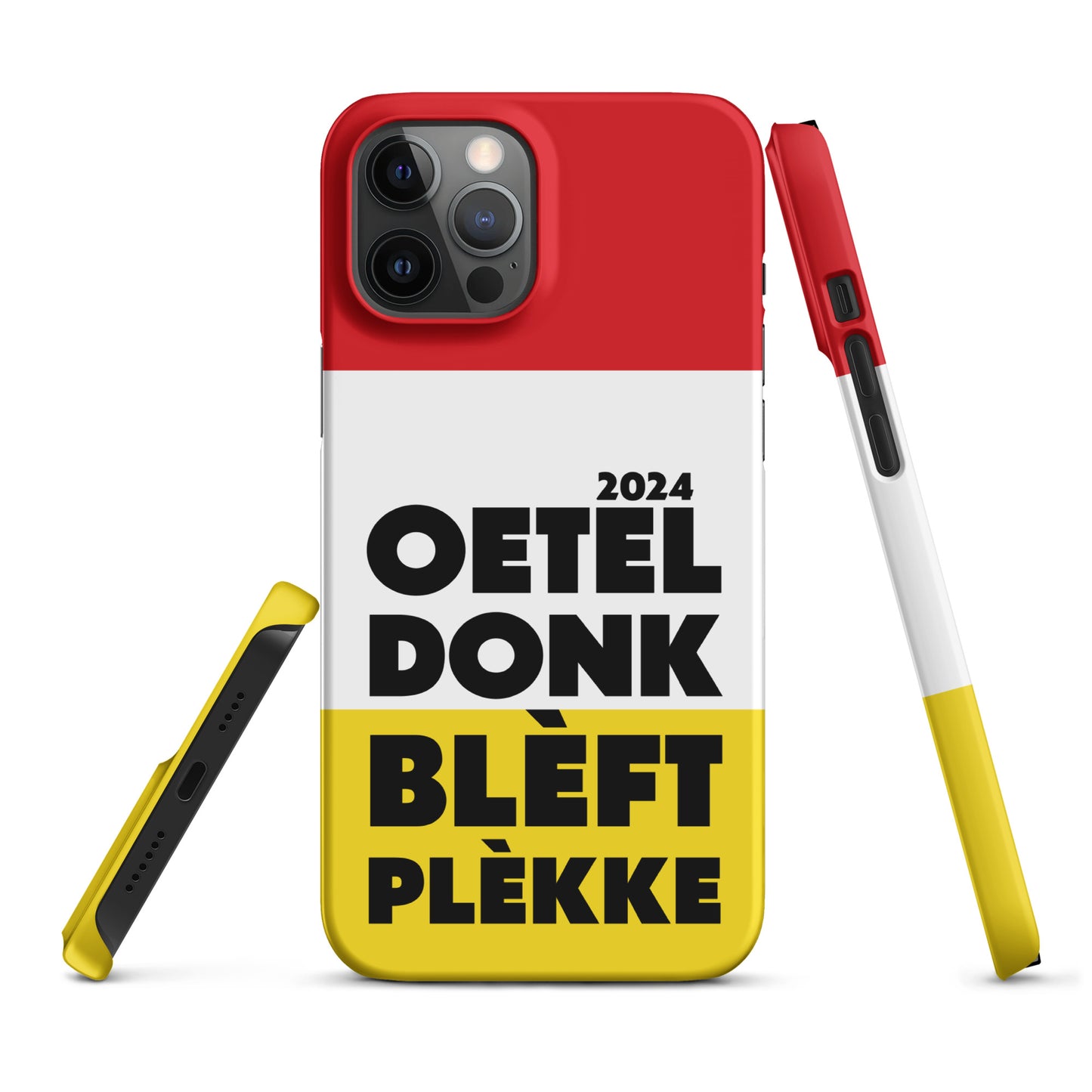 Oeteldonk Blèft Plèkke 2024 Snap-hoesje voor iPhone®