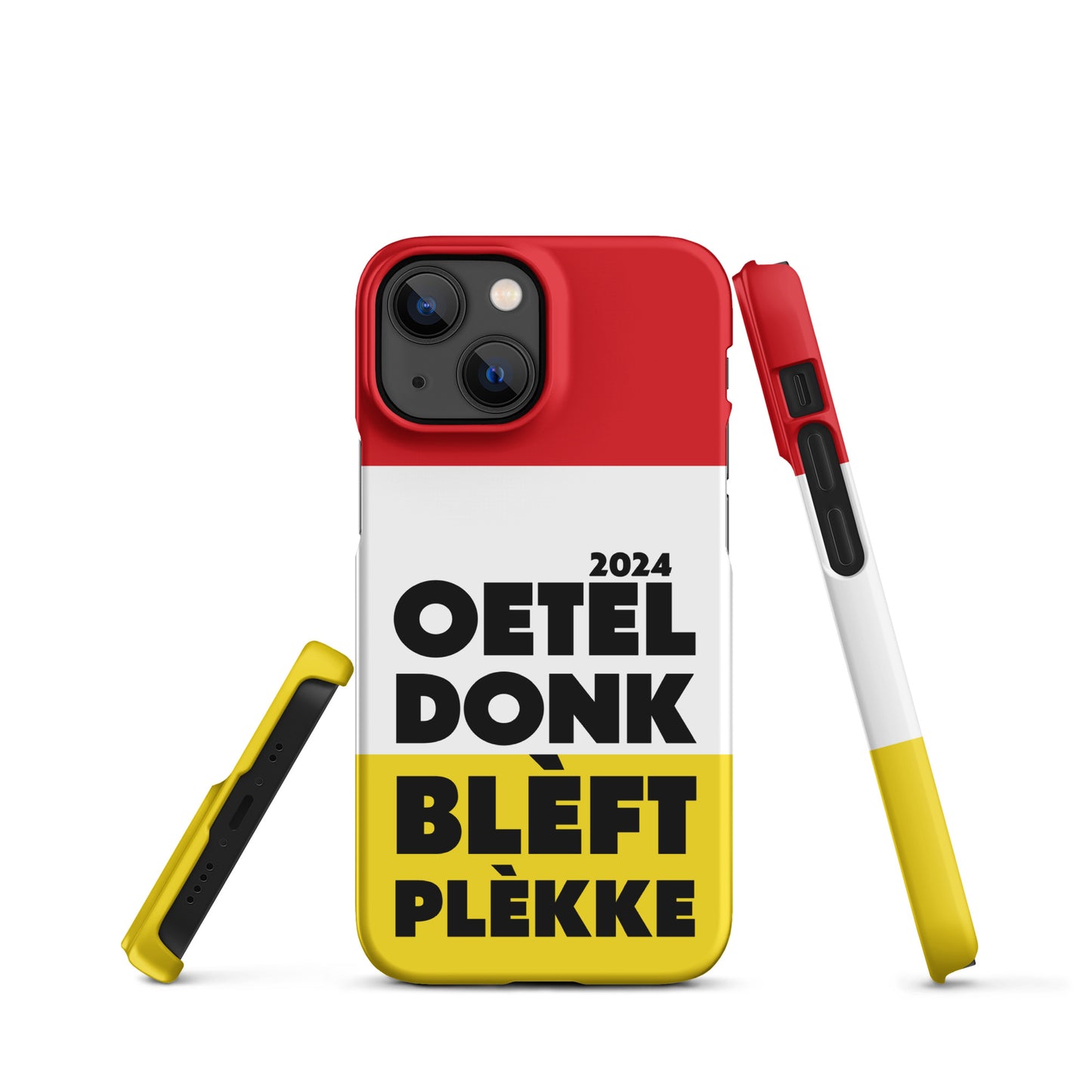 Oeteldonk Blèft Plèkke 2024 Snap-hoesje voor iPhone®