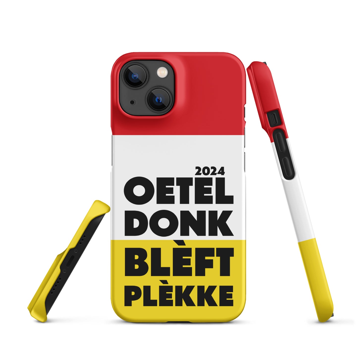 Oeteldonk Blèft Plèkke 2024 Snap-hoesje voor iPhone®