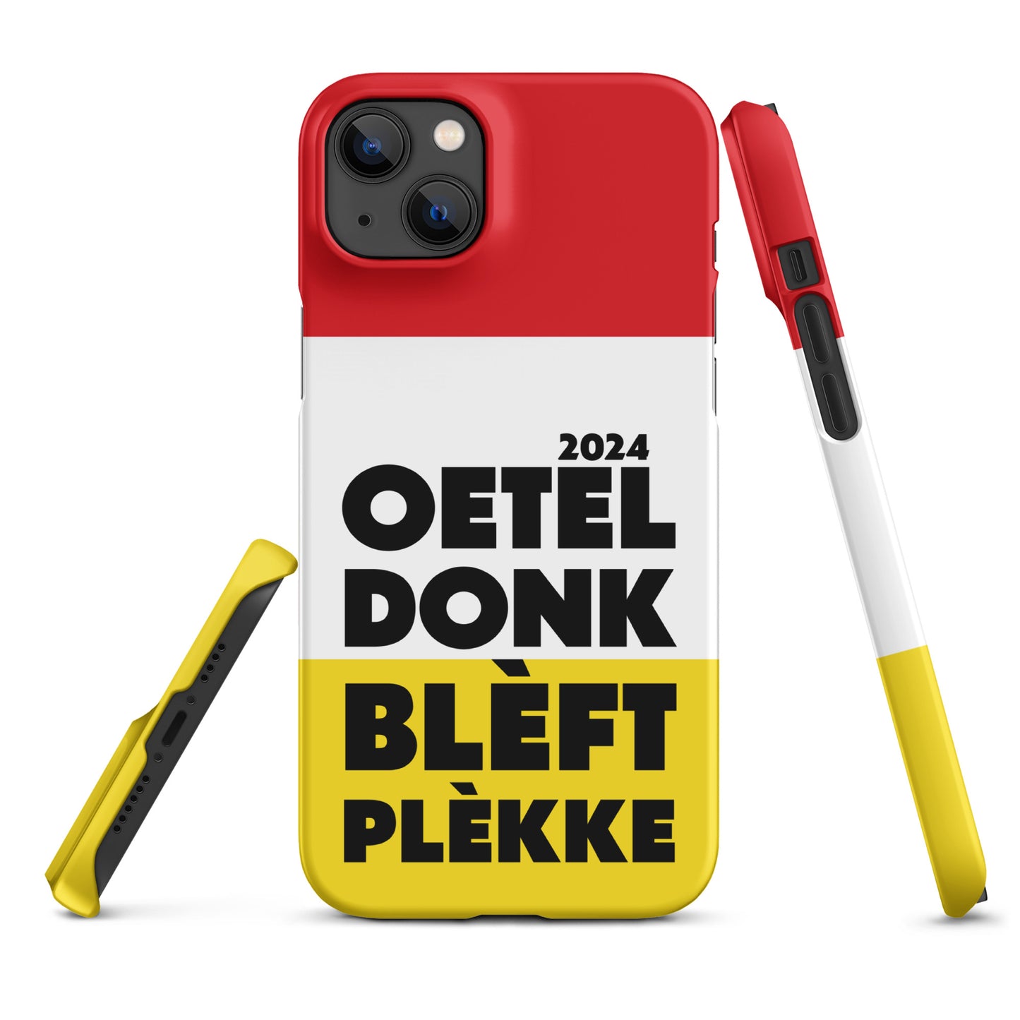 Oeteldonk Blèft Plèkke 2024 Snap-hoesje voor iPhone®