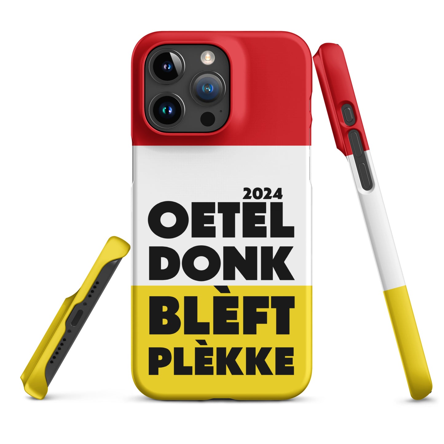 Oeteldonk Blèft Plèkke 2024 Snap-hoesje voor iPhone®